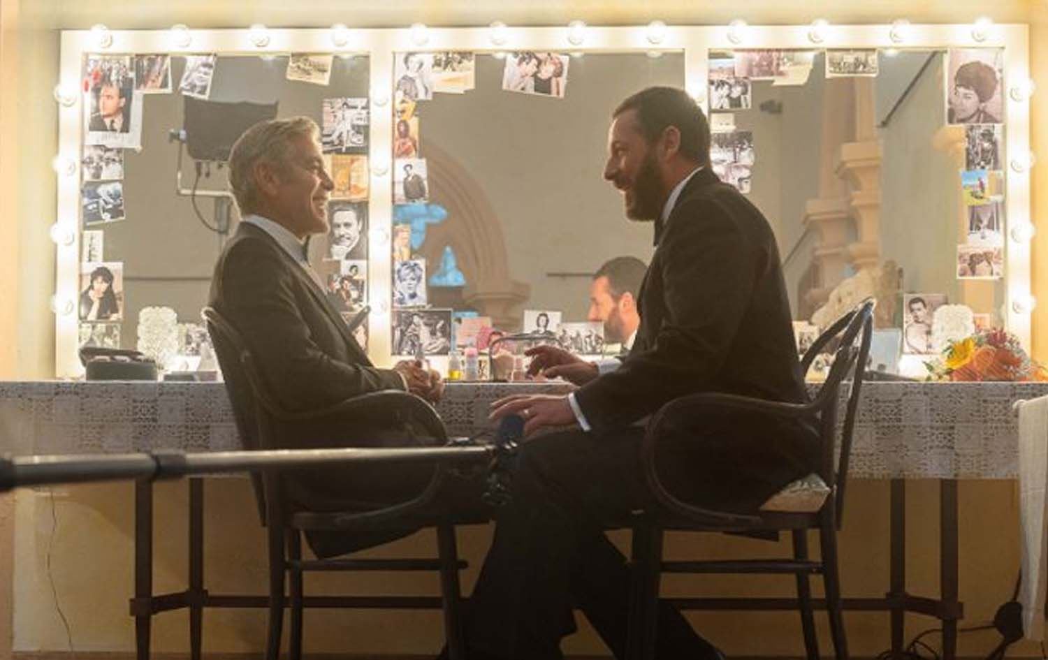 جۆرج کلونی و ئادەم ساندلەر و لە فیلمی "Jay Kelly"