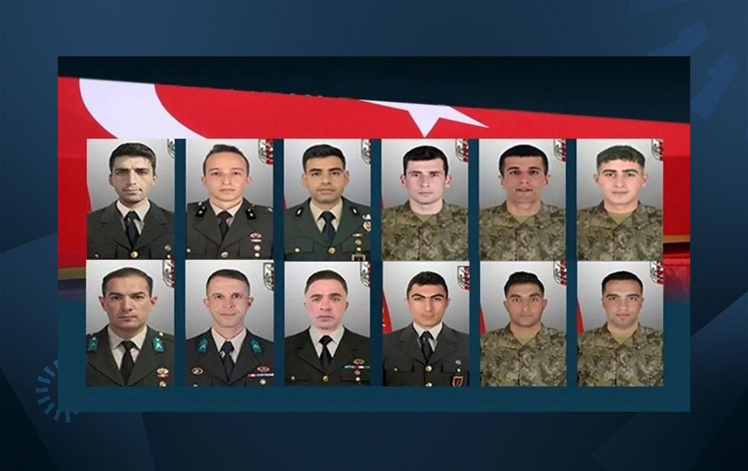 Zap-Metina bölgesindeki bir mağarada gazdan etkilenerek hayatını kaybeden askerler