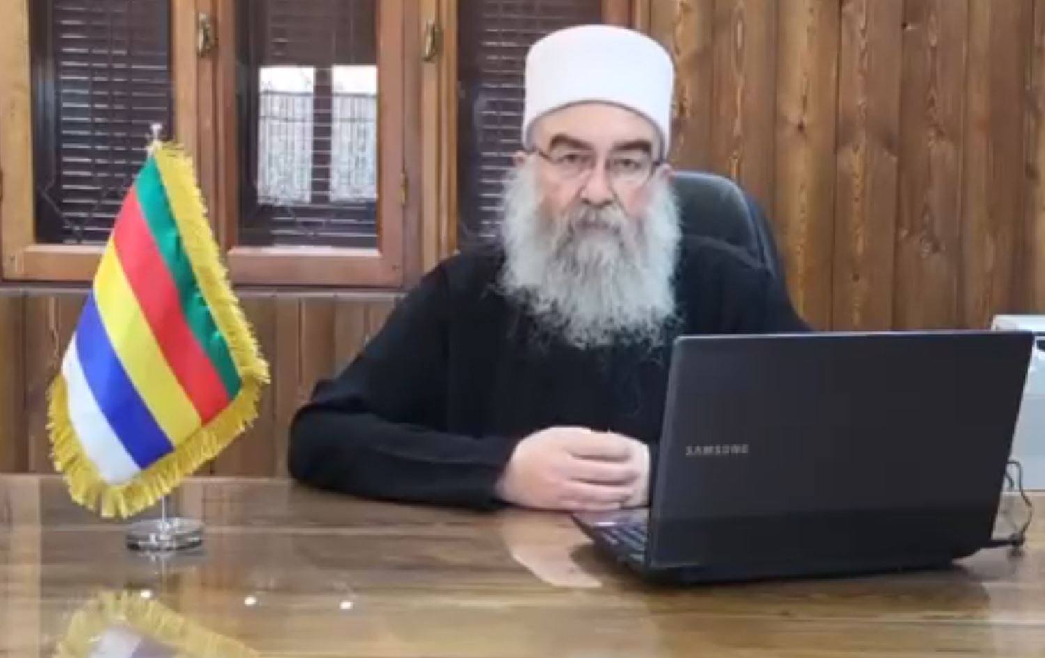 Serokê Ruhanî yê Durziyan Şêx Hîkmet Hecerî / Wêne: Ji ber dîmenan