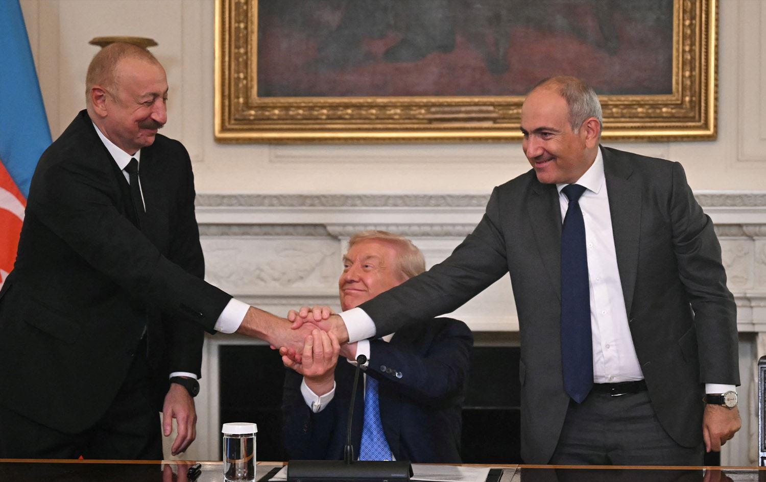 Îlham Aliyev, Donald Trump û Nikol Paşinyan