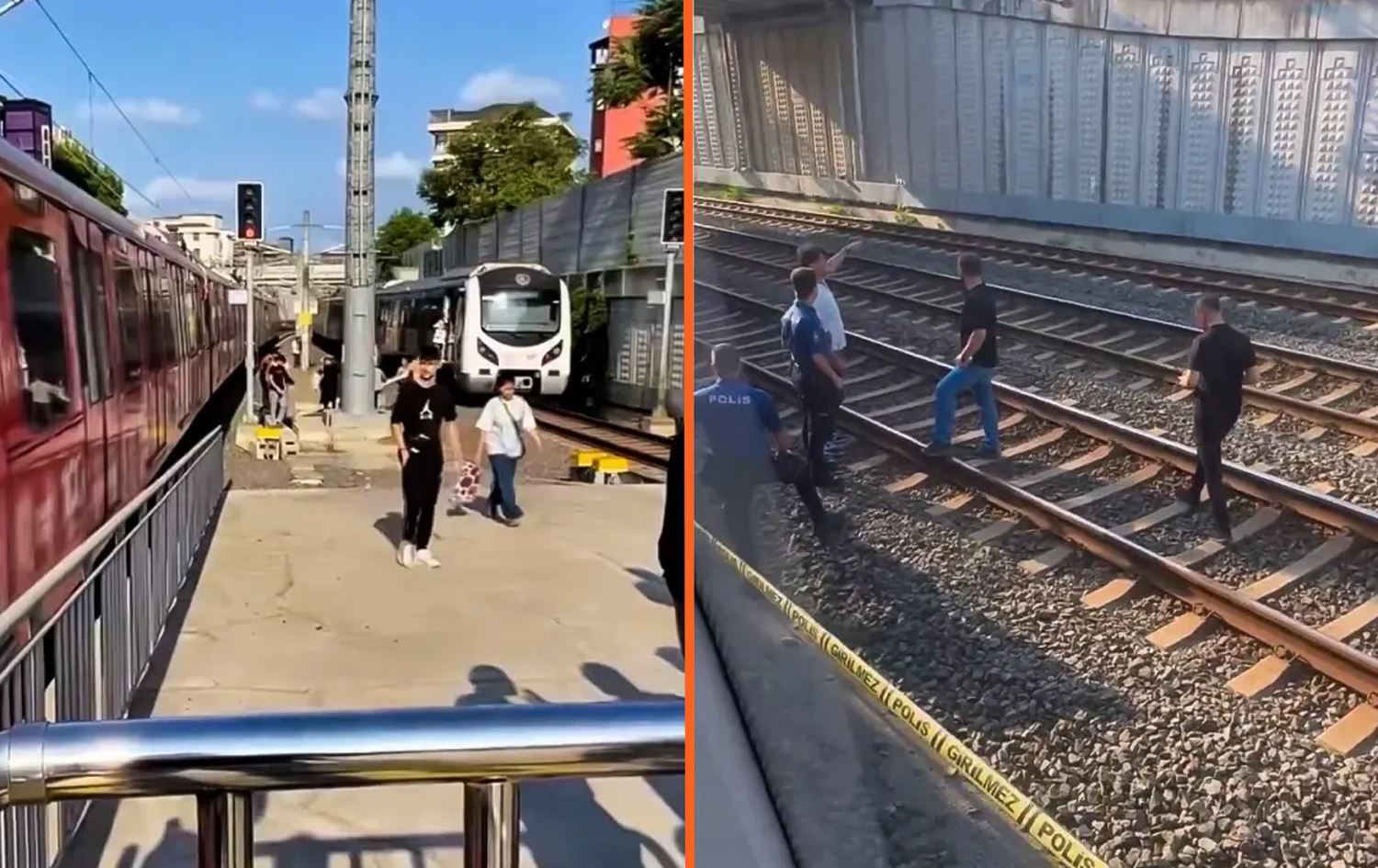 Rawestgeheke ku kesekî xwe lê kuşt / Wêne: Tora civakî