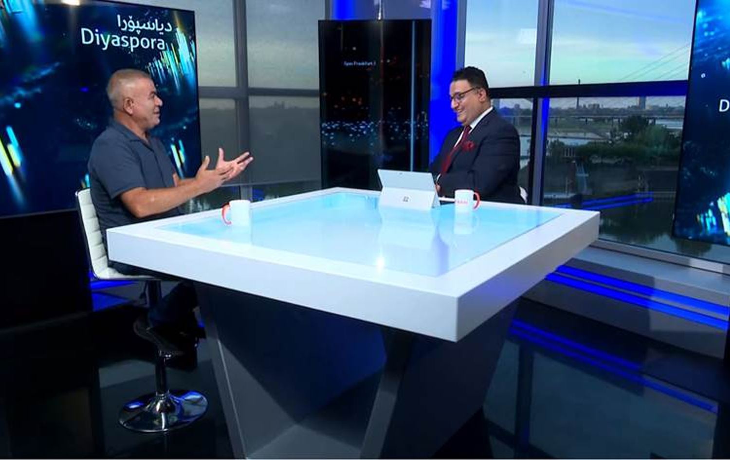 Hozan Dîno û Hêmin Ebdullah\ Wêne û Vîdeo: Rûdaw 