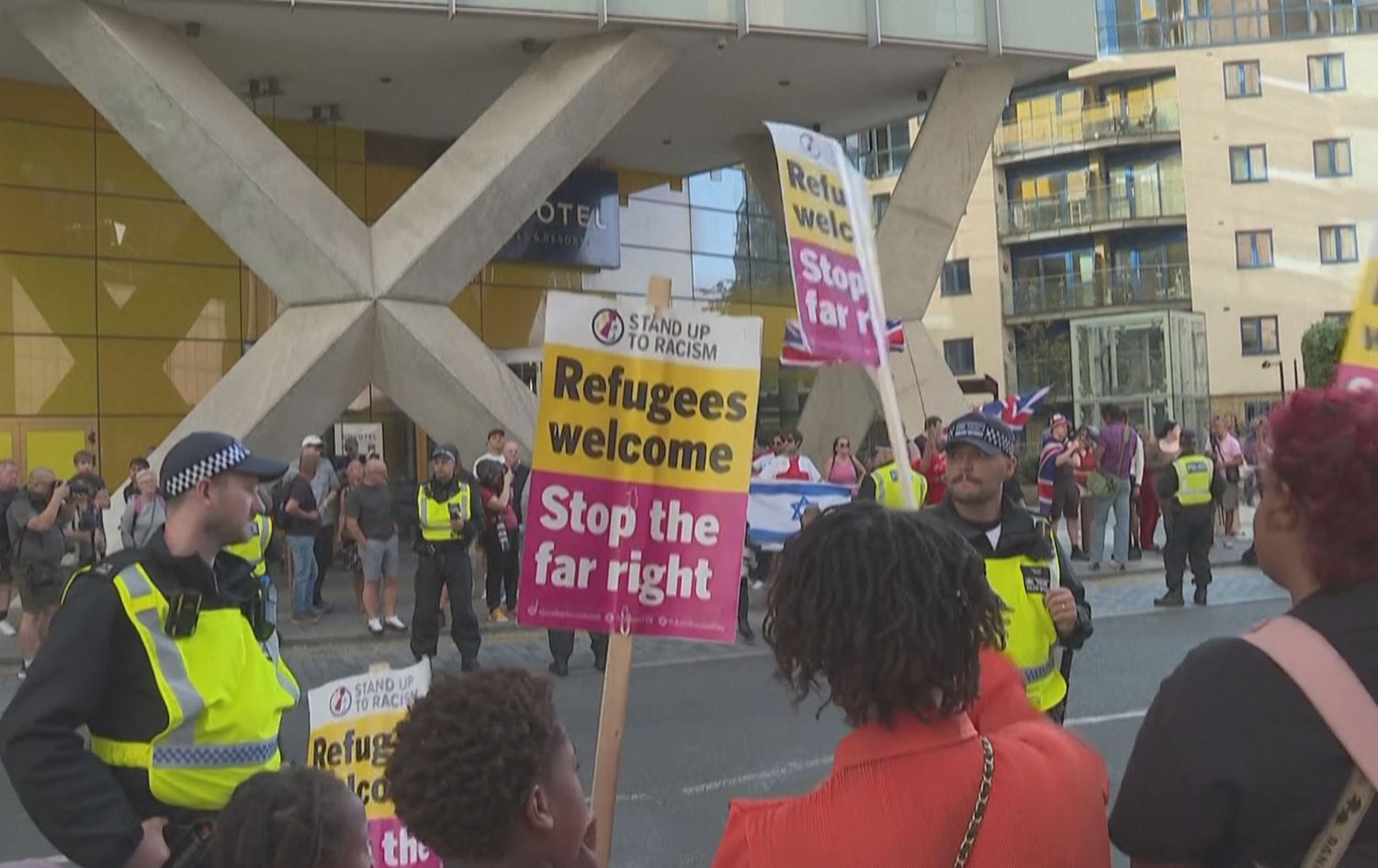 Xwenîşandana li Londonê / Wêne: Ji dîmenan hatiye girtin