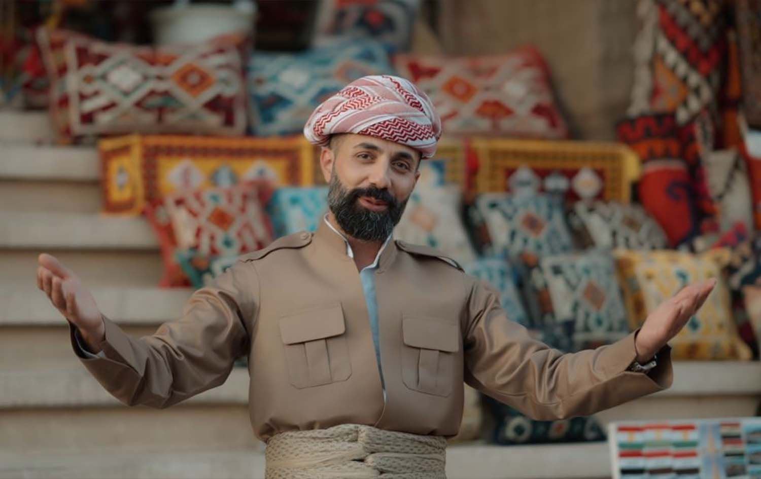 رێوی تەمۆ لە ڤیدیۆکلیپی "ناز و دەلال"