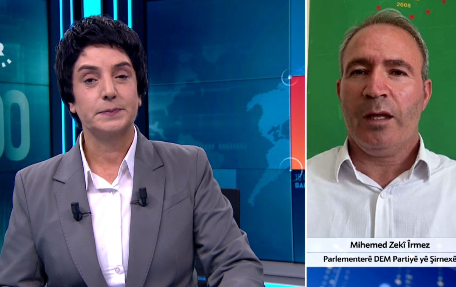 Sîma Abxizir û Mehmet Zekî Îrmez\ Wêne û Vîdeo: Rûdaw