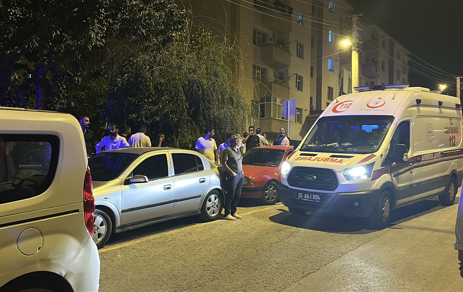 Dîmenê piştî pevçûnê\ Wêne. AA