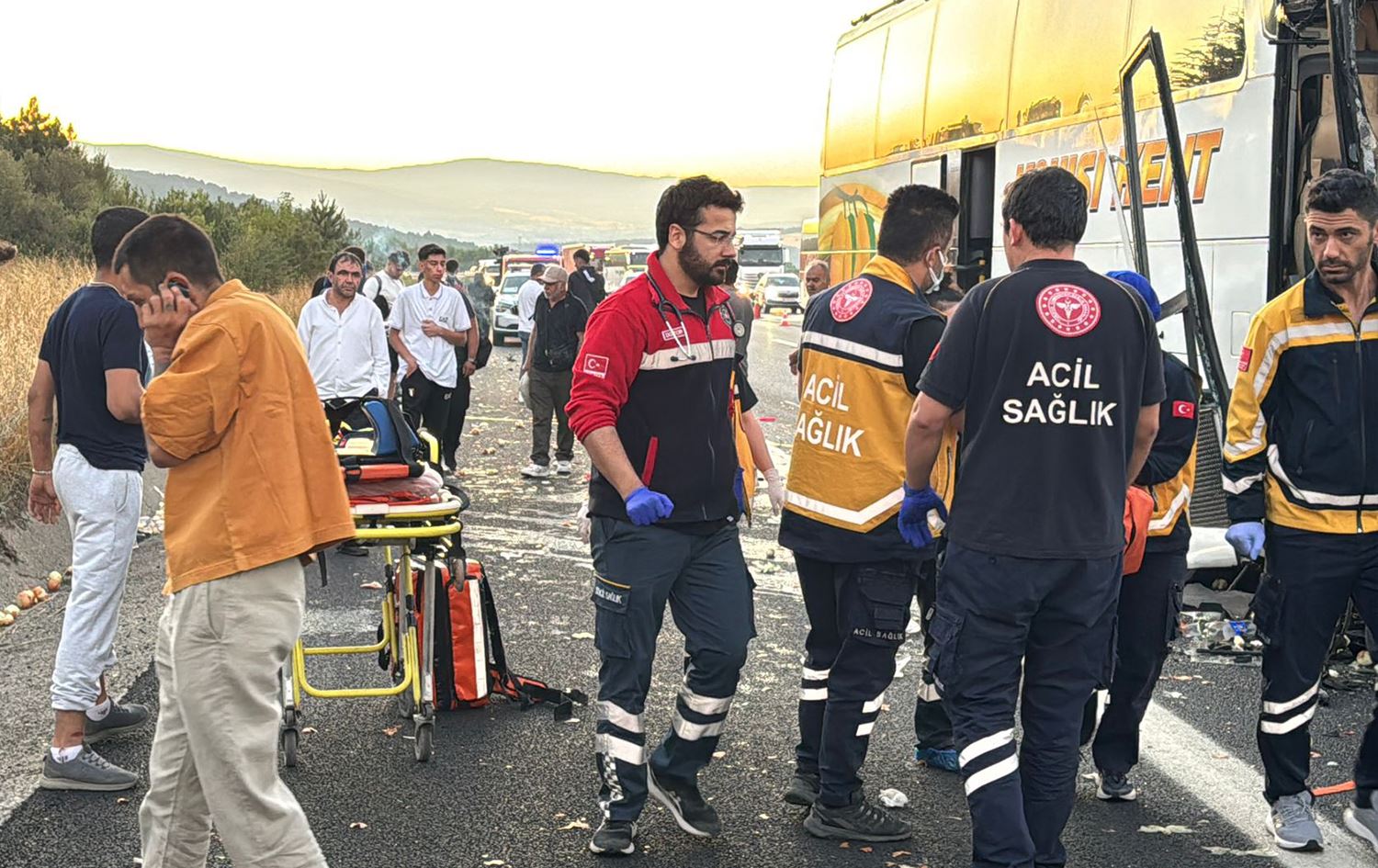 Cihê qezayê / Wêne: AA