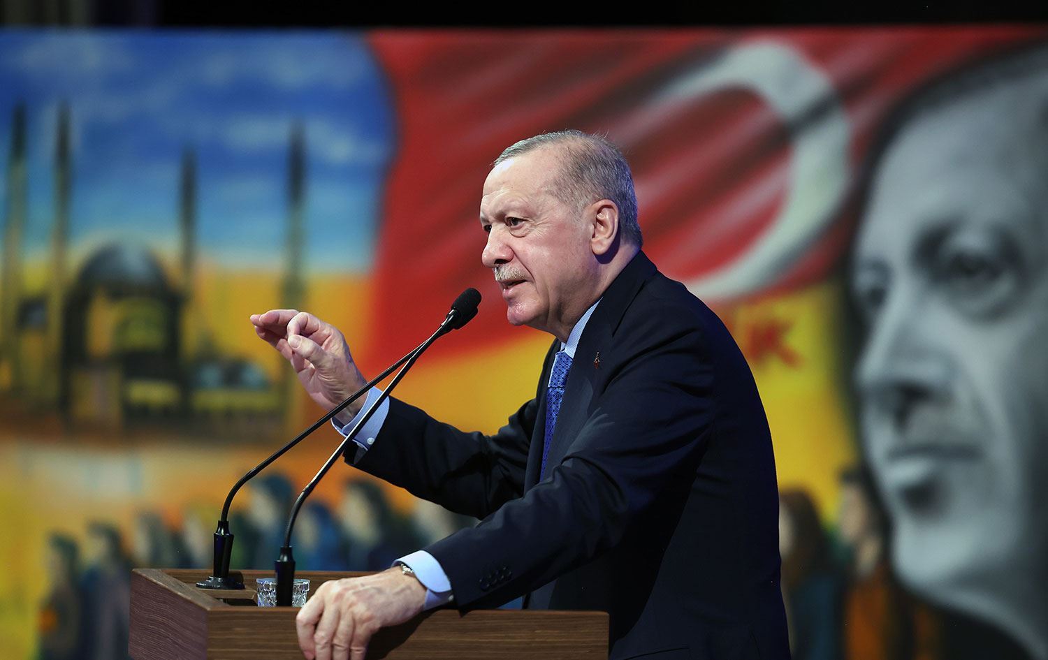  Serokkomarê Tirkiyeyê Recep Tayyîp Erdogan / Wêne: AA