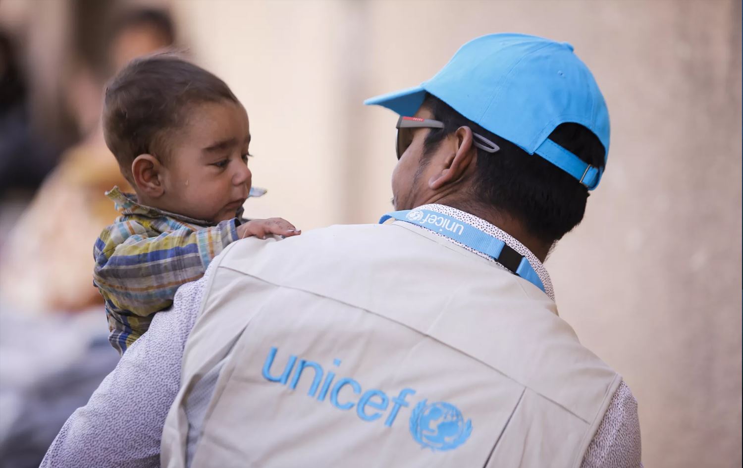 Karmendekî UNICEFê / Wêne: UNICEF