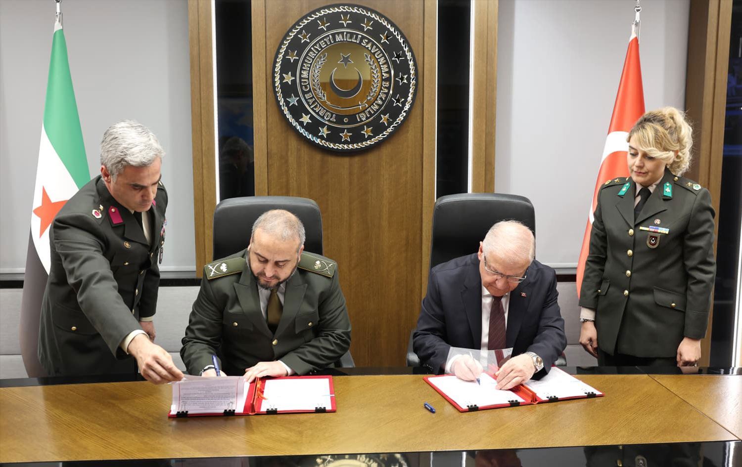 Yaşar Guler û Ebû Qesra\ Wêne: AA