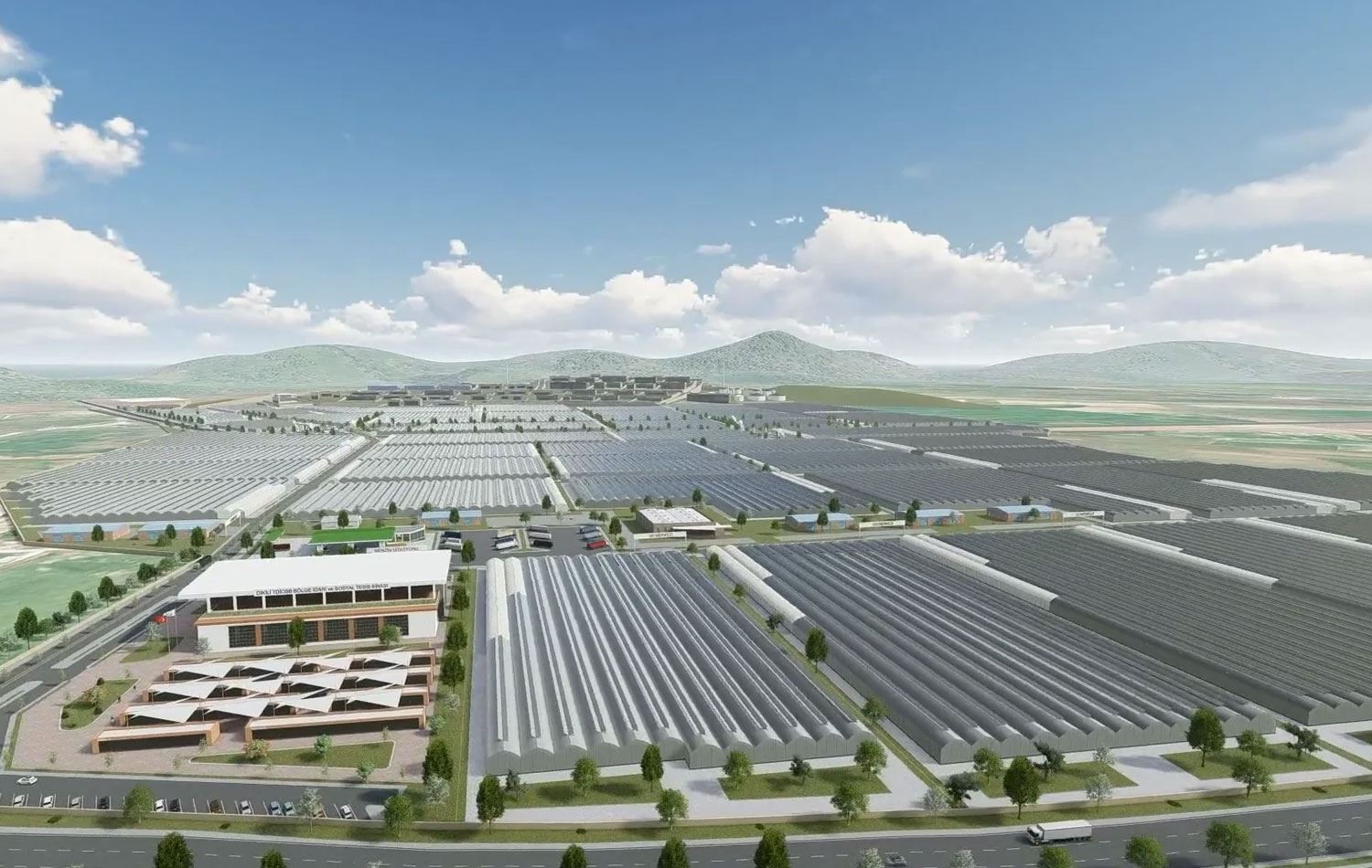 Dikili sera organize tarım bölgesi. / Foto: www.dikilitdiosb.org.tr / Arşiv