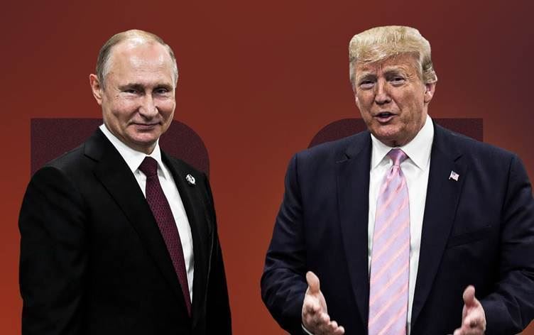 Putin û Trump /Wêne: Rûdaw Grafîk