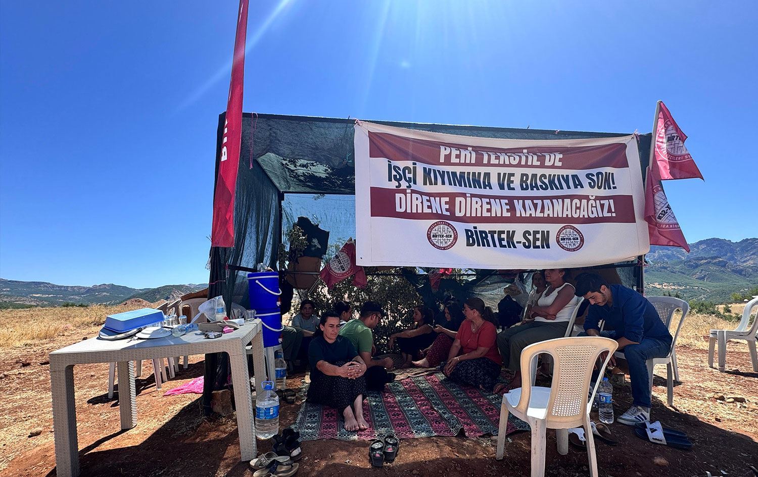 Li Dêrsimê çalakiya karkerên tekstîlê berdewam e