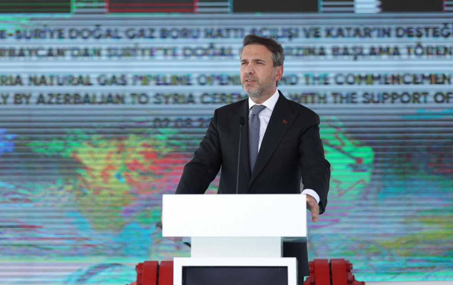 Wezîrê Enerjî û Çavkaniyên Xwezayî yê Tirkiyeyê Alparslan Bayraktar / Wêne: AA