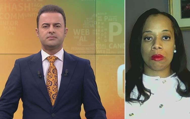 Asha Castleberry bû mêvana Rûdawê / Wêne û Vîdeo: Rûdaw