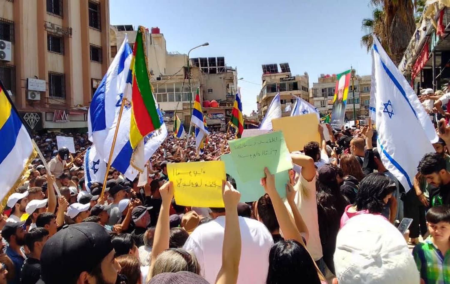 Xwenîşandana li Siwêdayê /Wêne: Torên Civakî