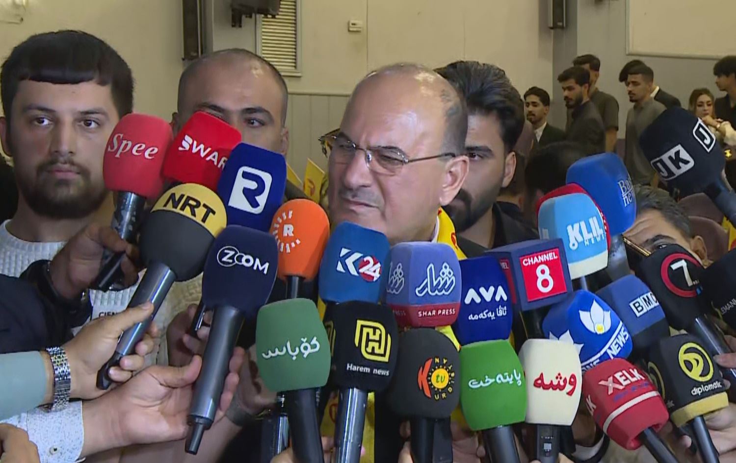 Kürdistan Demokrat Partisi (KDP) Süleymaniye ve Halepçe Teşkilatı sorumlu yetkilisi Ali Hüseyin