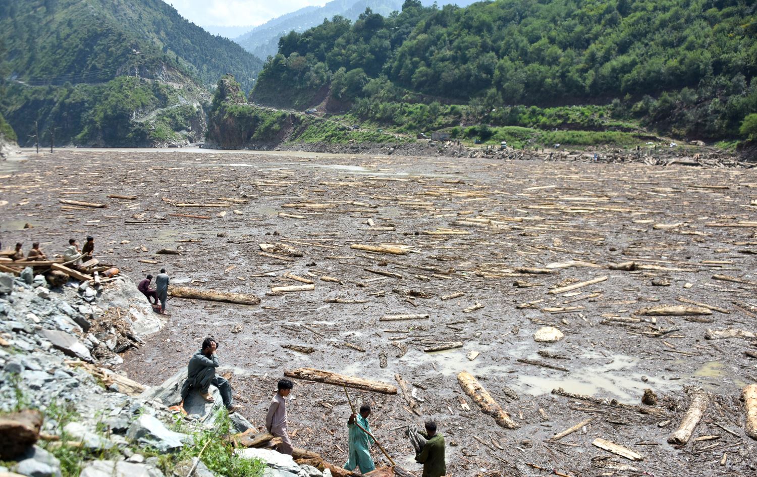 بەرپرسانی پاکستان: بەهۆی لافاوەوە 344 کەس گیانیان لە دەستداوە