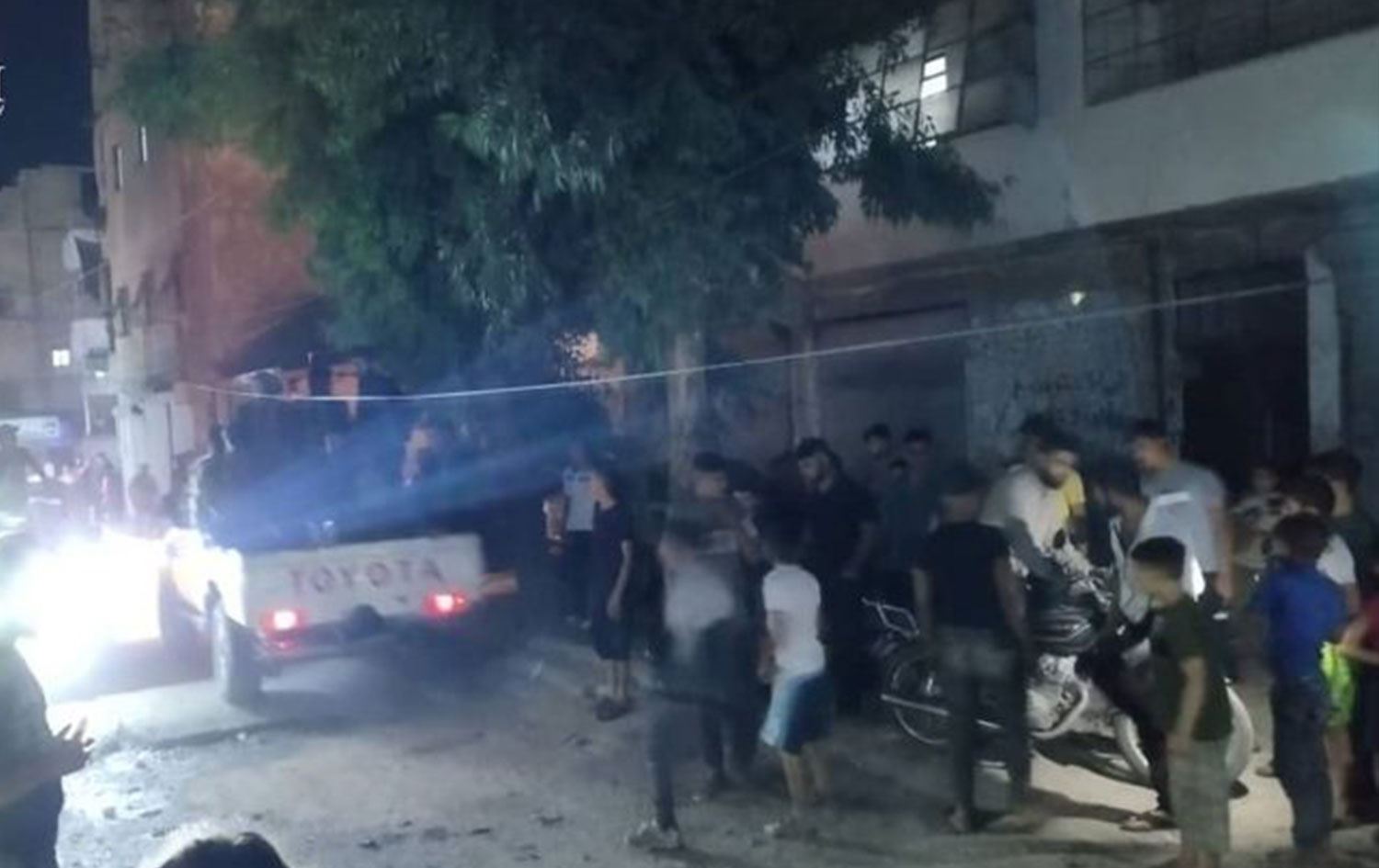 Halep'teki patlamanın olduğu yer / Foto: North Press