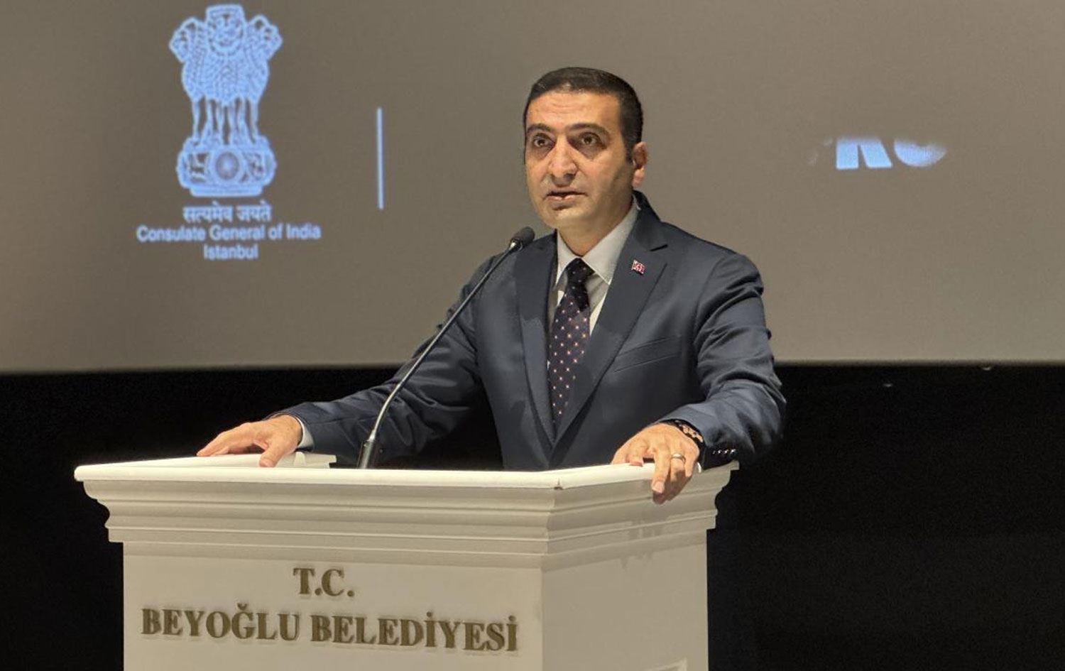 Serokê Şaredariya Beyogluyê Înan Guney / Wêne: AA