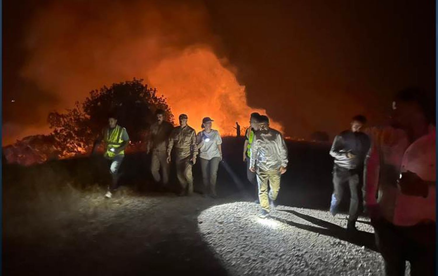 Tîmên agirvemirandinê\ Wêne û Vîdeo: Rûdaw