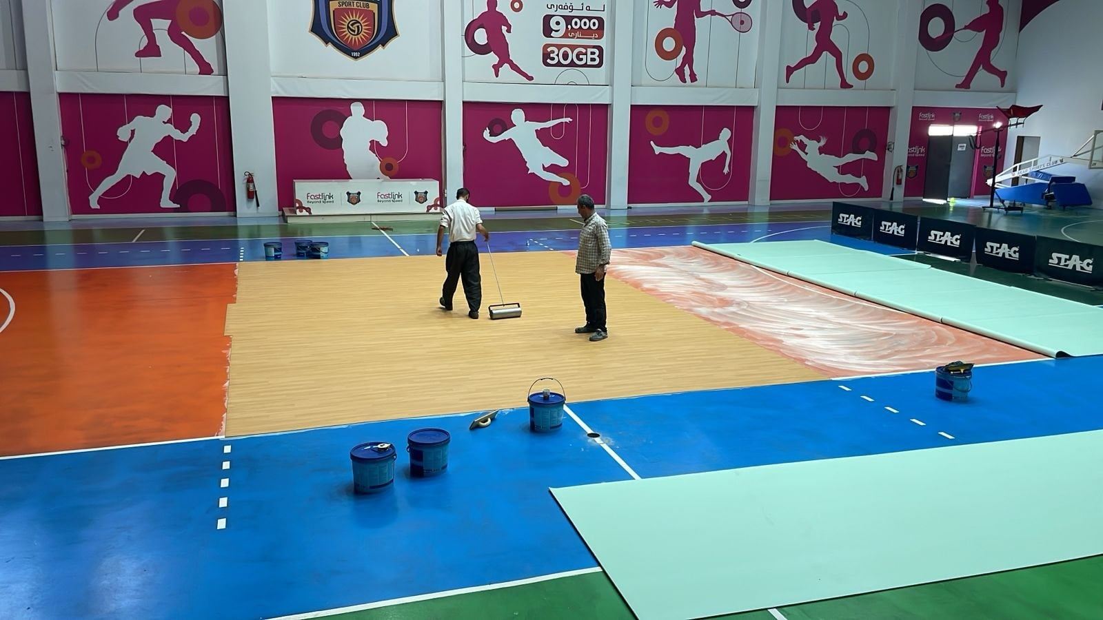 عەنکاوە خانمانی بالەی عێراق کۆدەکاتەوە