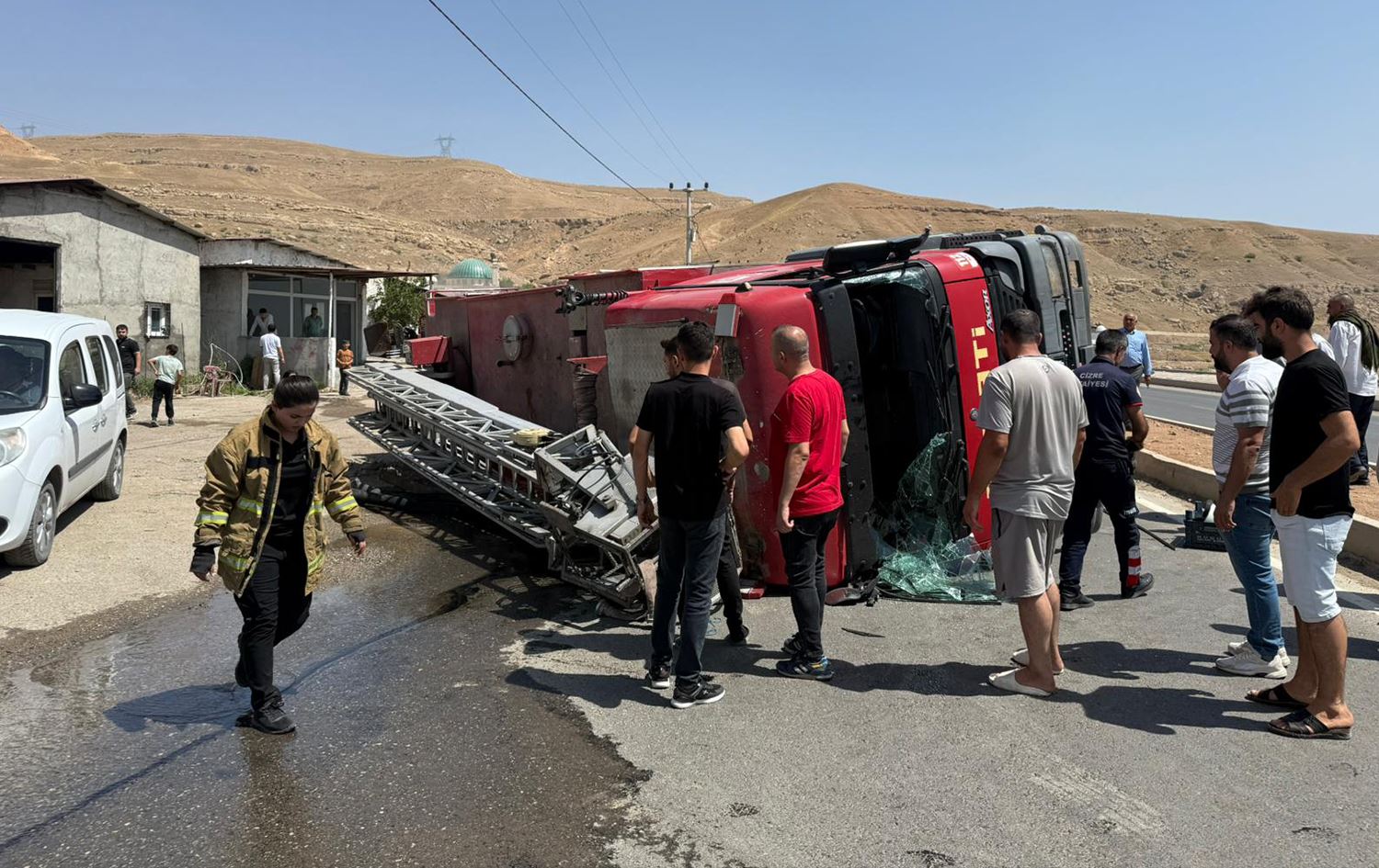 Wesayîta agirvemirandinê wergeriya / Wêne: AA