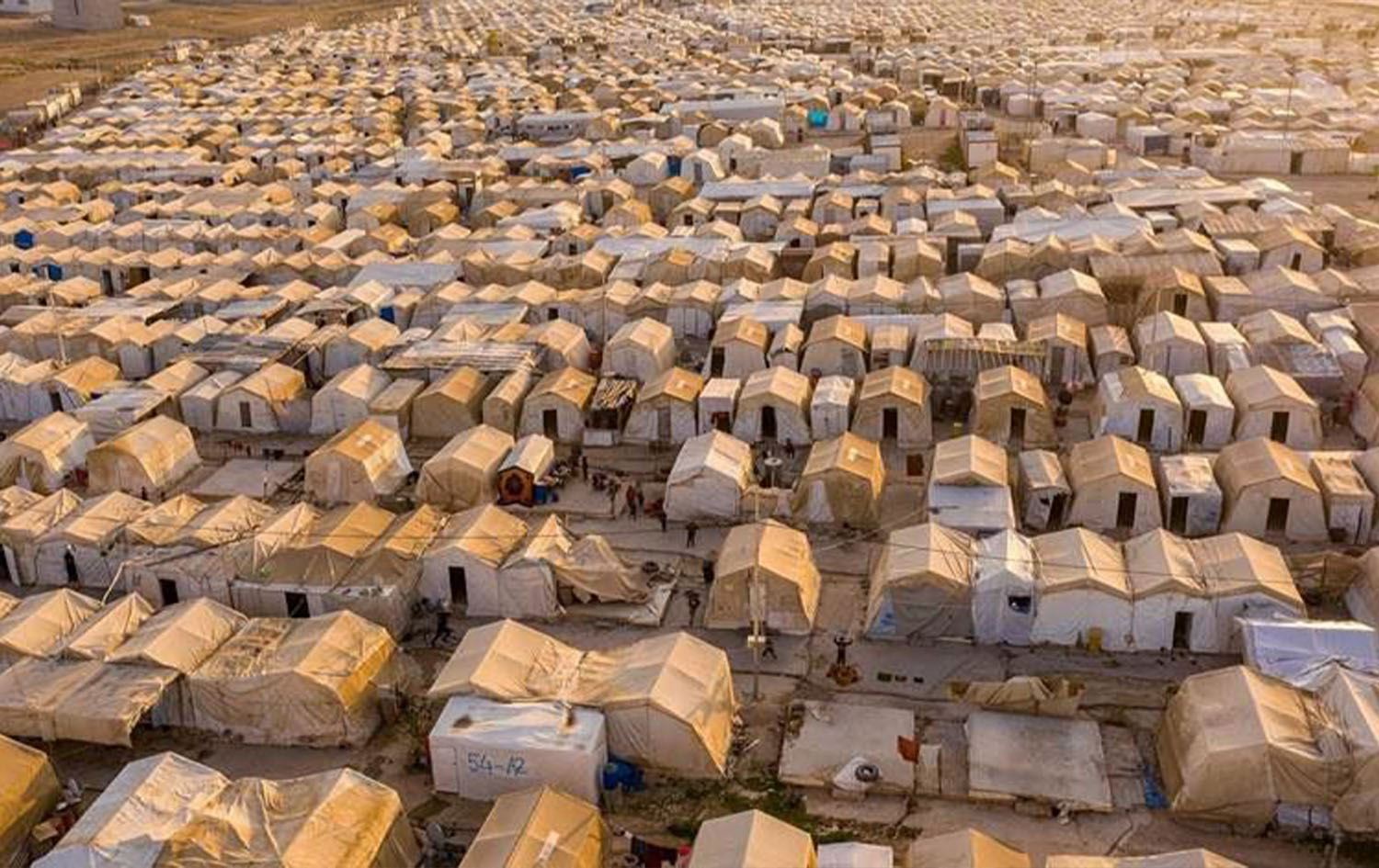 Foto: Duhok'ta bulunan Şarya sığınmacı kampı/Rûdaw