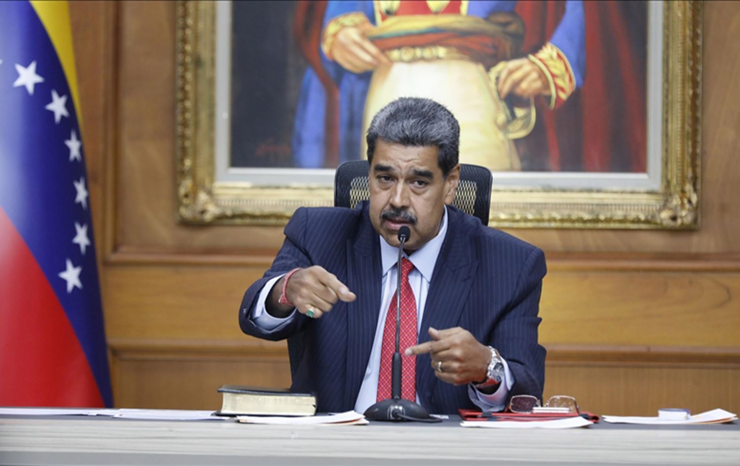 Venezuela Devlet Başkanı Nicolas Maduro