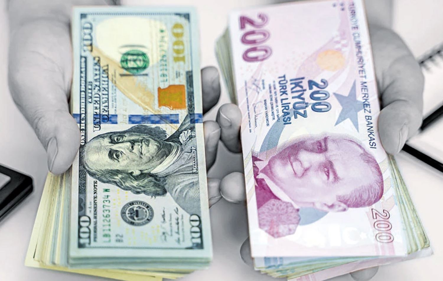 Dolar û lîreyê Tirkî / Wêne: Arşîv