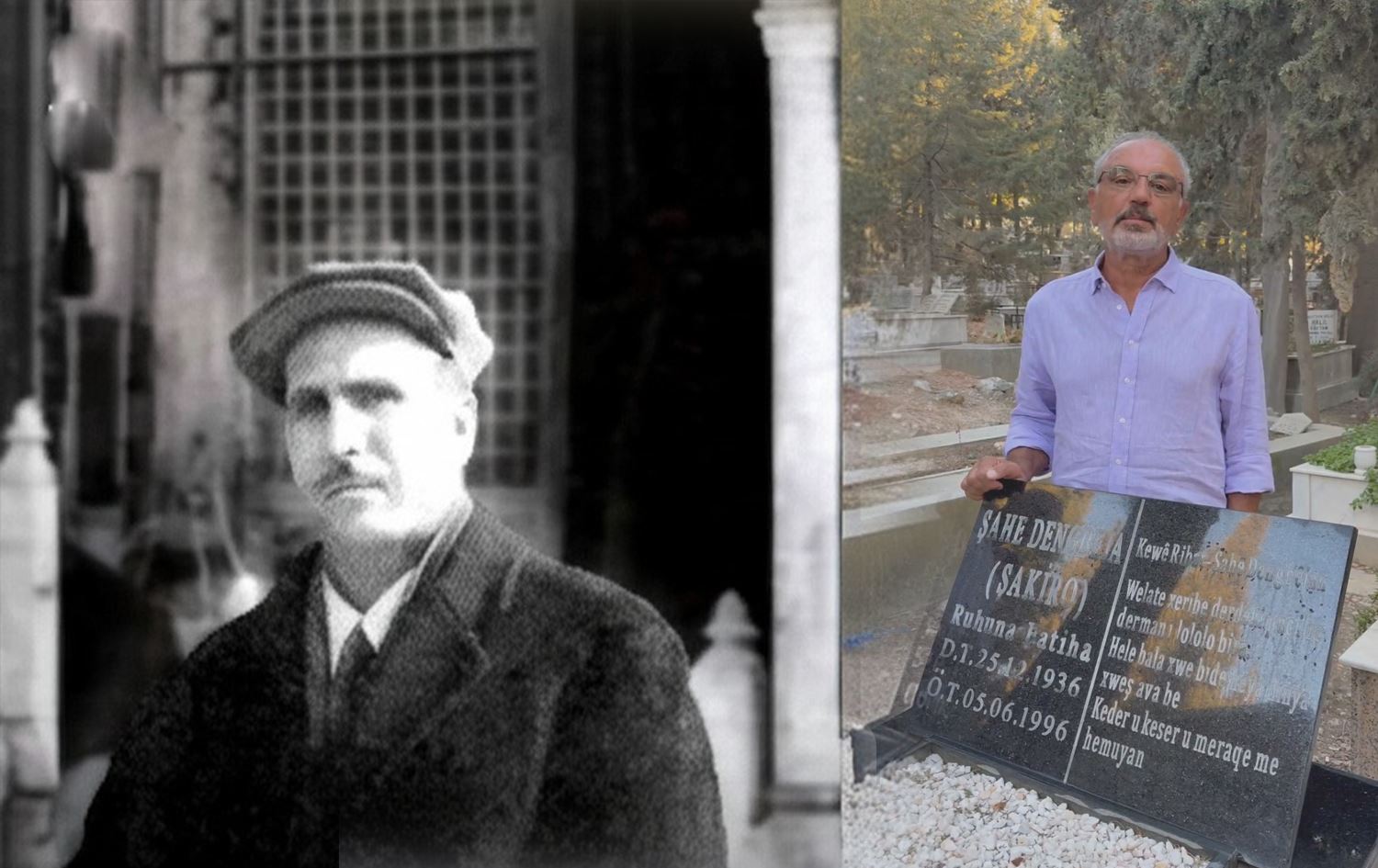 Şakiro û Sirri Sakik / Wêne: Rûdaw Grafîk