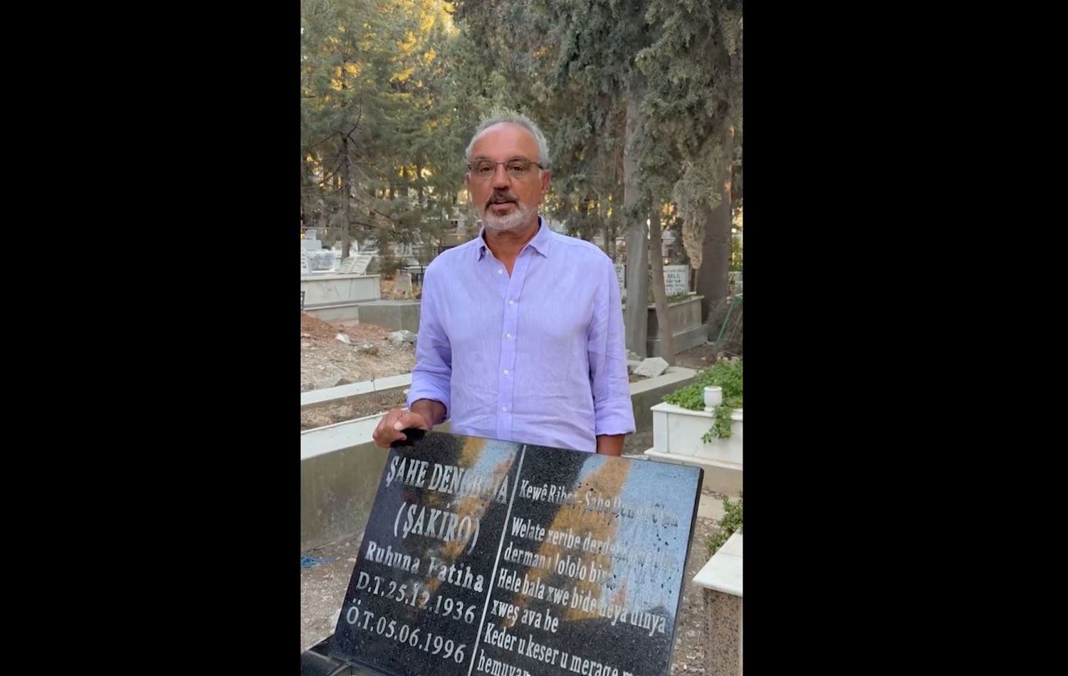 DEM Parti Ağrı Milletvekili Sakık: Dengbêj Şakiro’nun mezarını Ağrı’ya taşımak istiyoruz