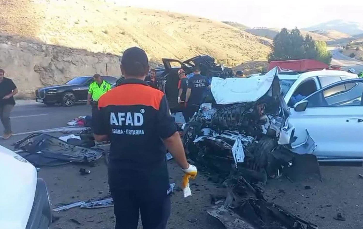 Kaza yeri. / Foto: ANKA