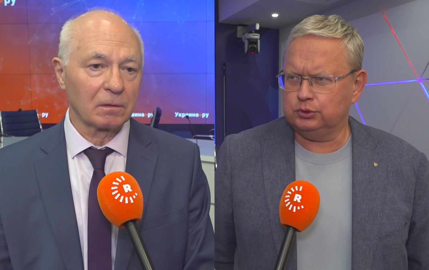 Mikhail Delyagin û Aleksandr Kramarenko\ Wêne û Vîdeo: Rûdaw