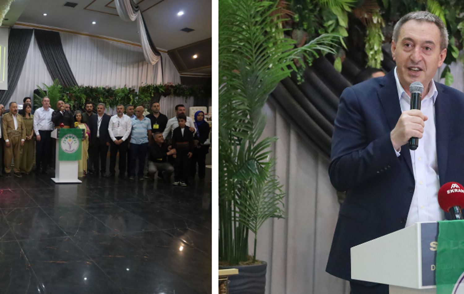 Eş Genel Başkan Tuncer Bakırhan dengbêjlerle buluştu. / Foto: DEM Parti