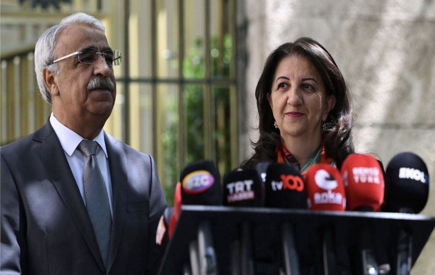 Mîthat Sancar û Pervîn Buldan/Wêne: Arşîv