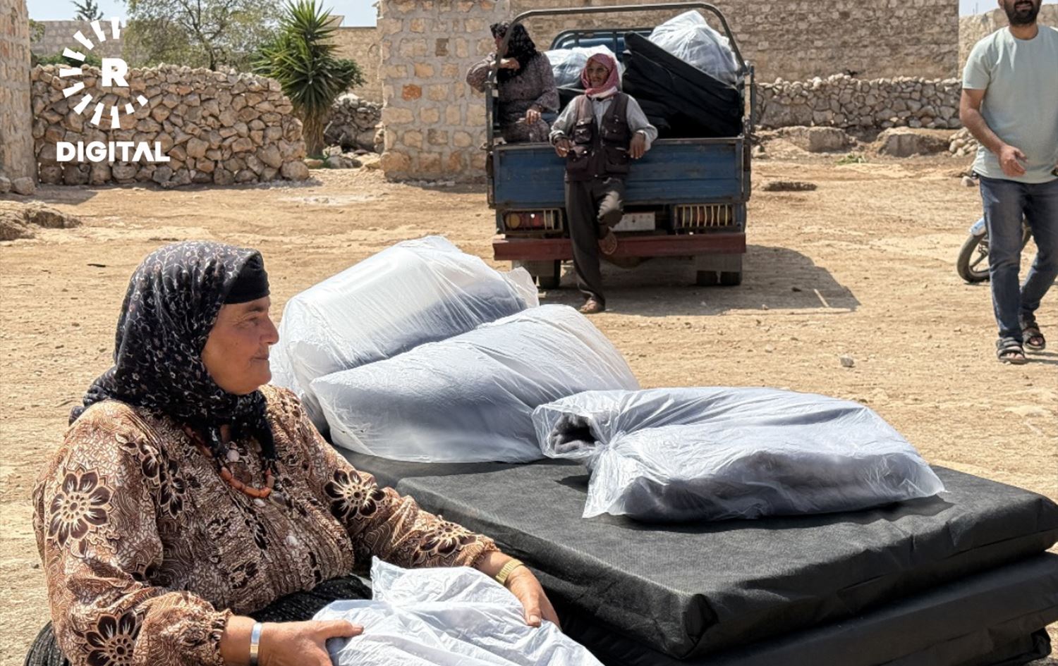 Alîkarî li 600 Efrîniyan hat belavkirin / Wêne: Rûdaw