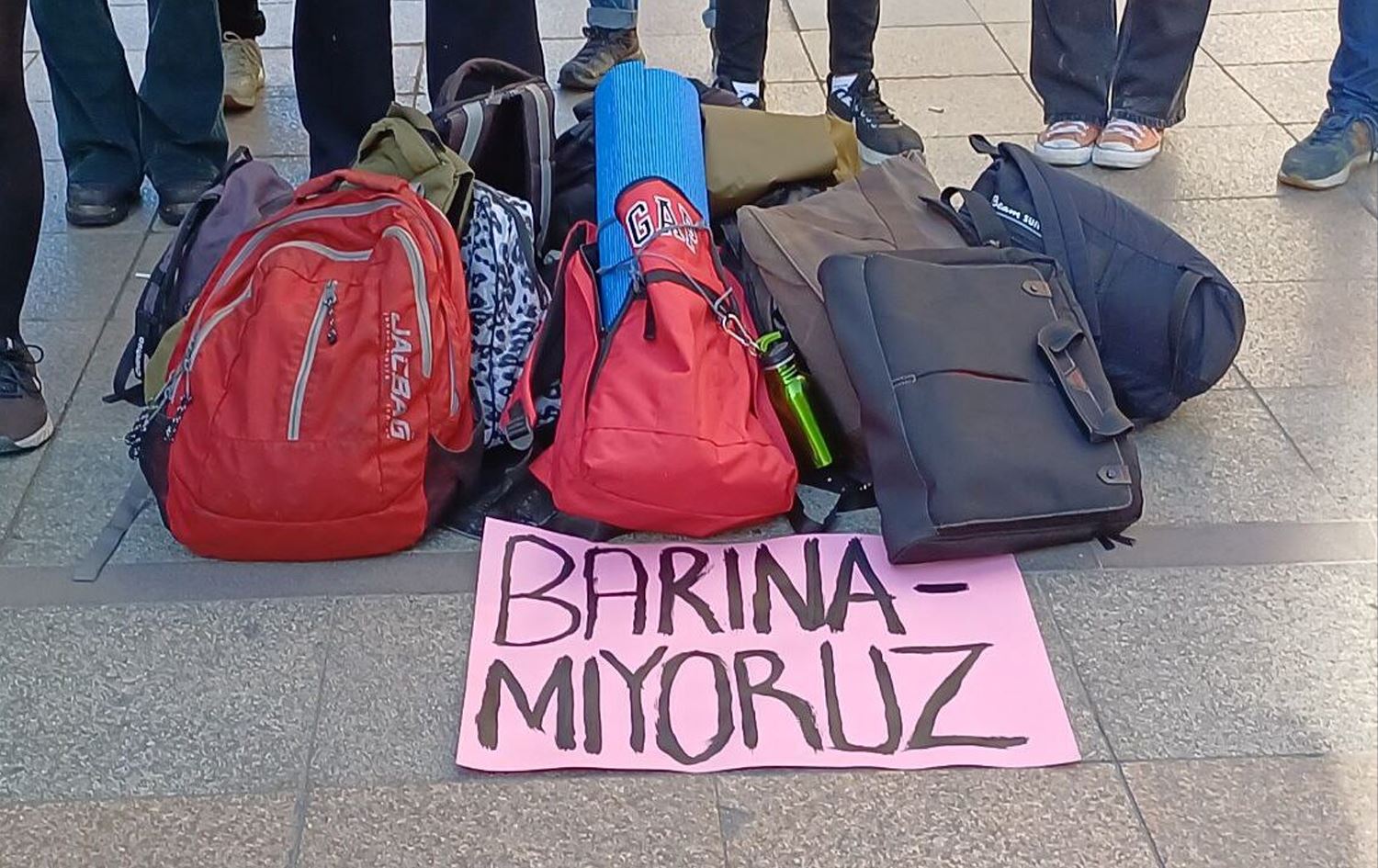 Protestoya xwendekaran / Wêne: Arşîv