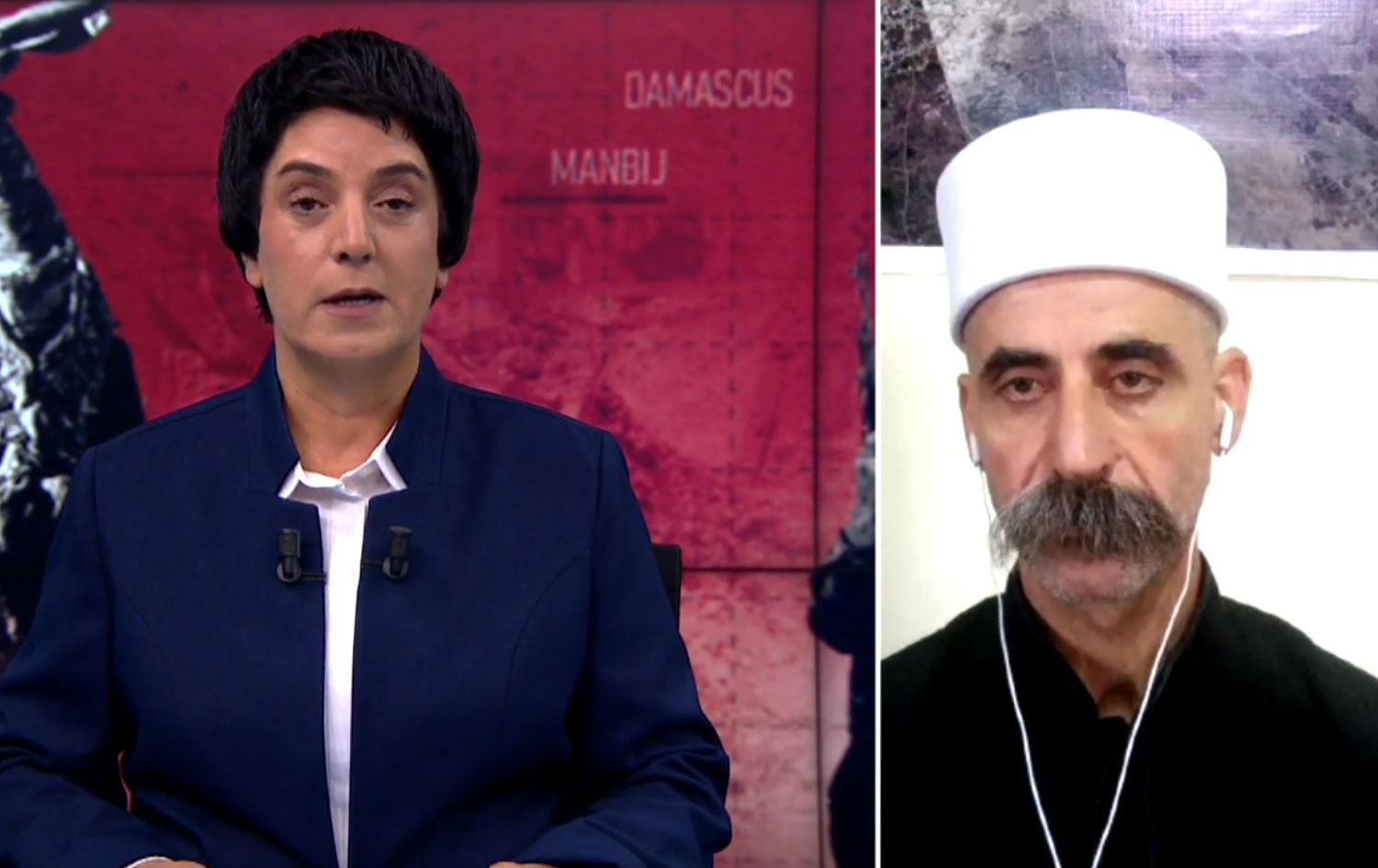 Sîma Abxizir û Şêx Fadî Bediriye / Wêne û Vîdeo: Rûdaw 