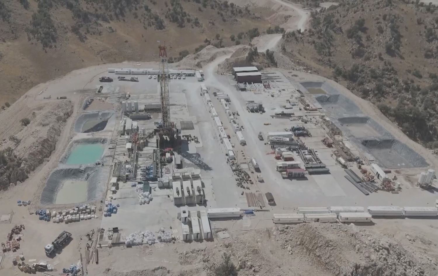 Bîreke petrolê ya li Şirnexê / Wêne: Ji dîmenan hatiye girtin