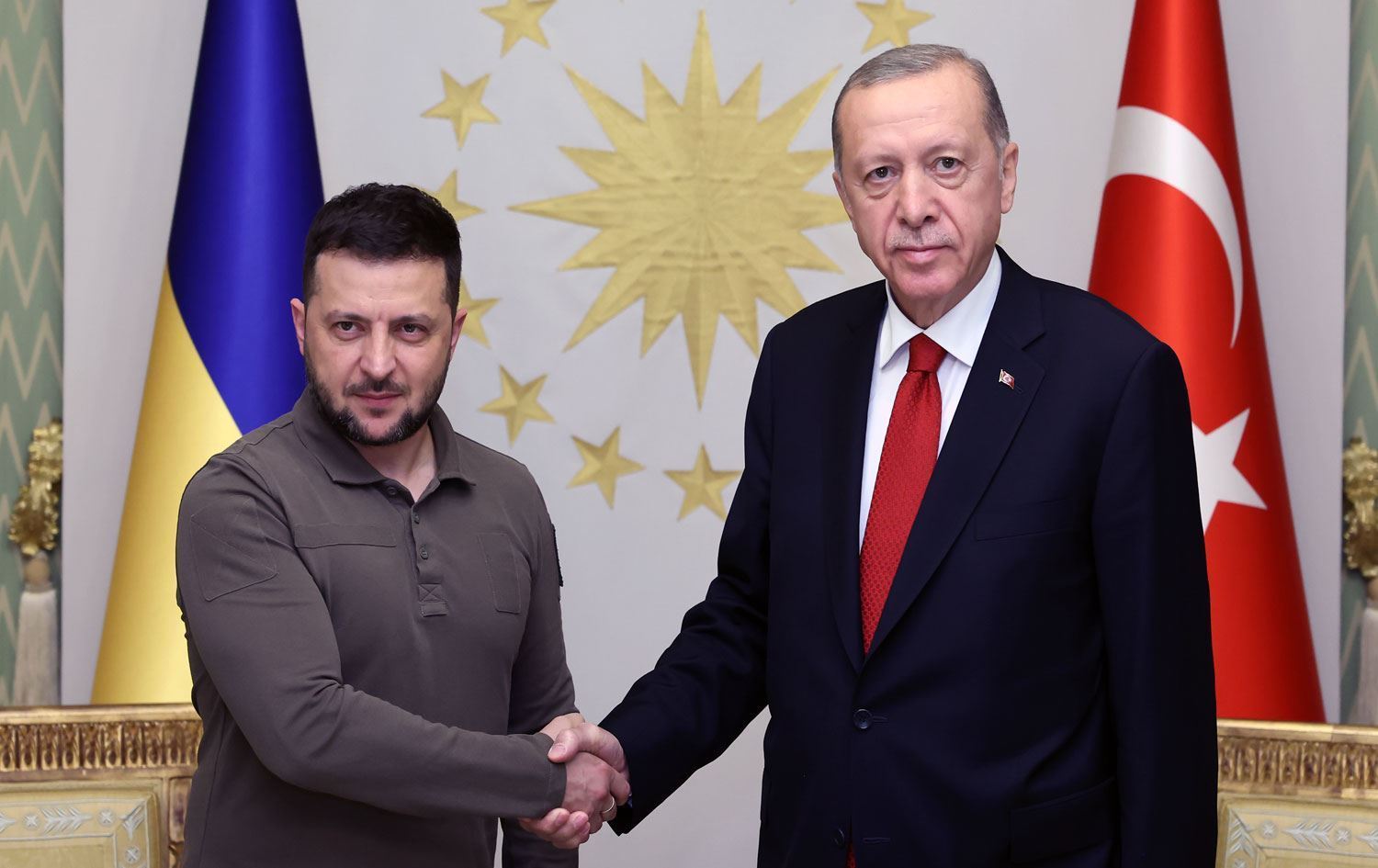 Volodymyr Zelenskyy û Recep Tayyîp Erdogan / Wêne: Arşîv
