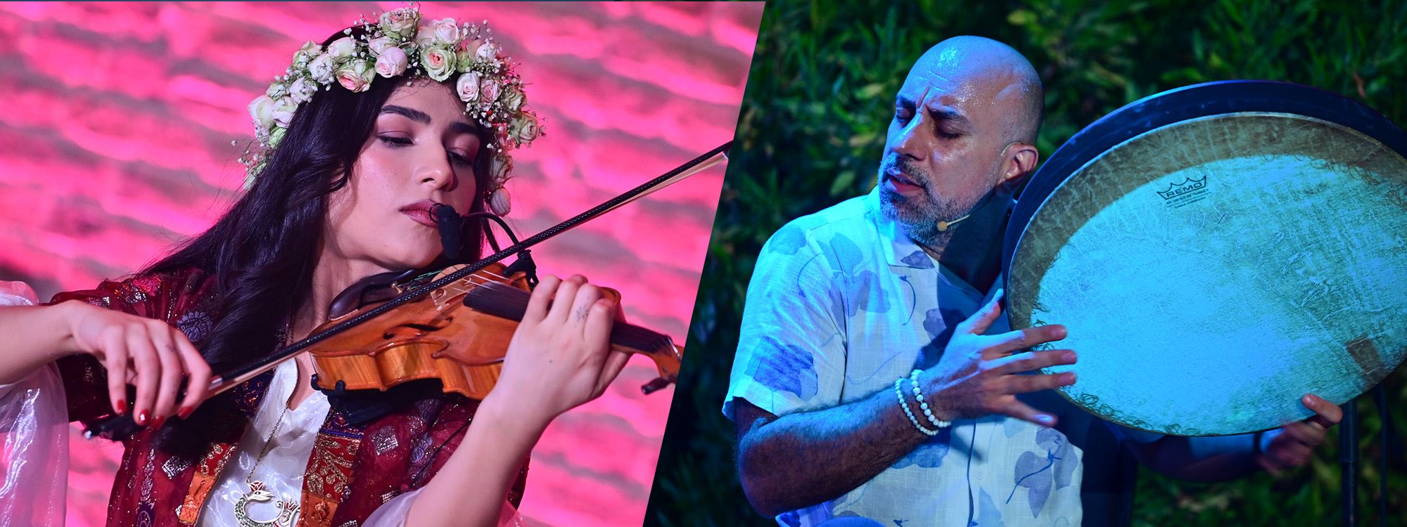 ماڵی میوزیکی زەهاوی کۆنسێرتێکی لەسەر قەڵای هەولێر سازکرد