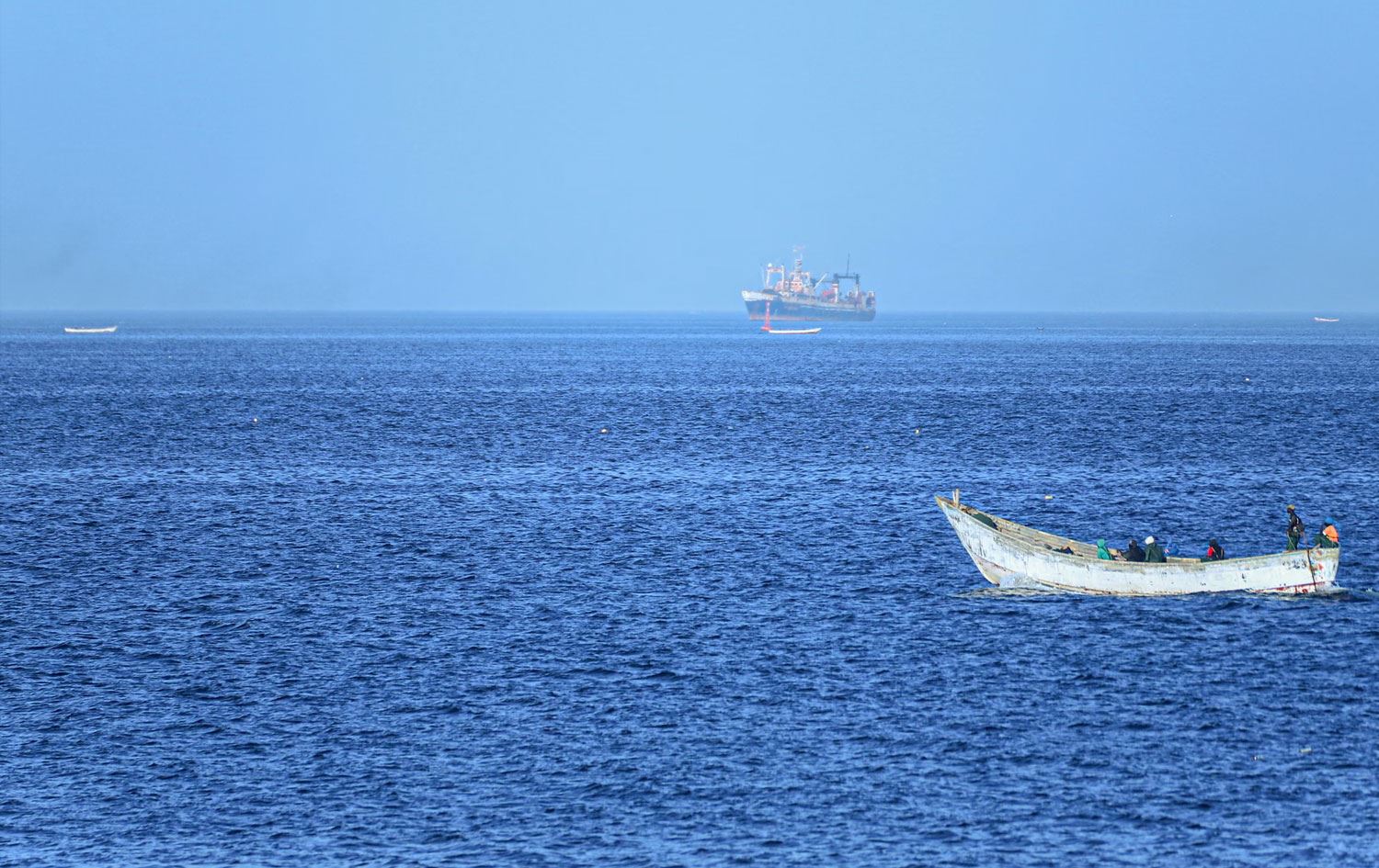 Li Morîtanyayê keştî bin av bû / Wêne: Khaled Moulay/AP