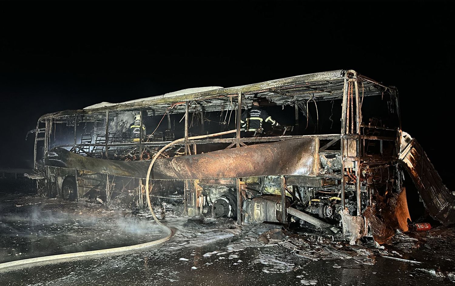 Otobusa ku şewitiye\ Wêne: AA