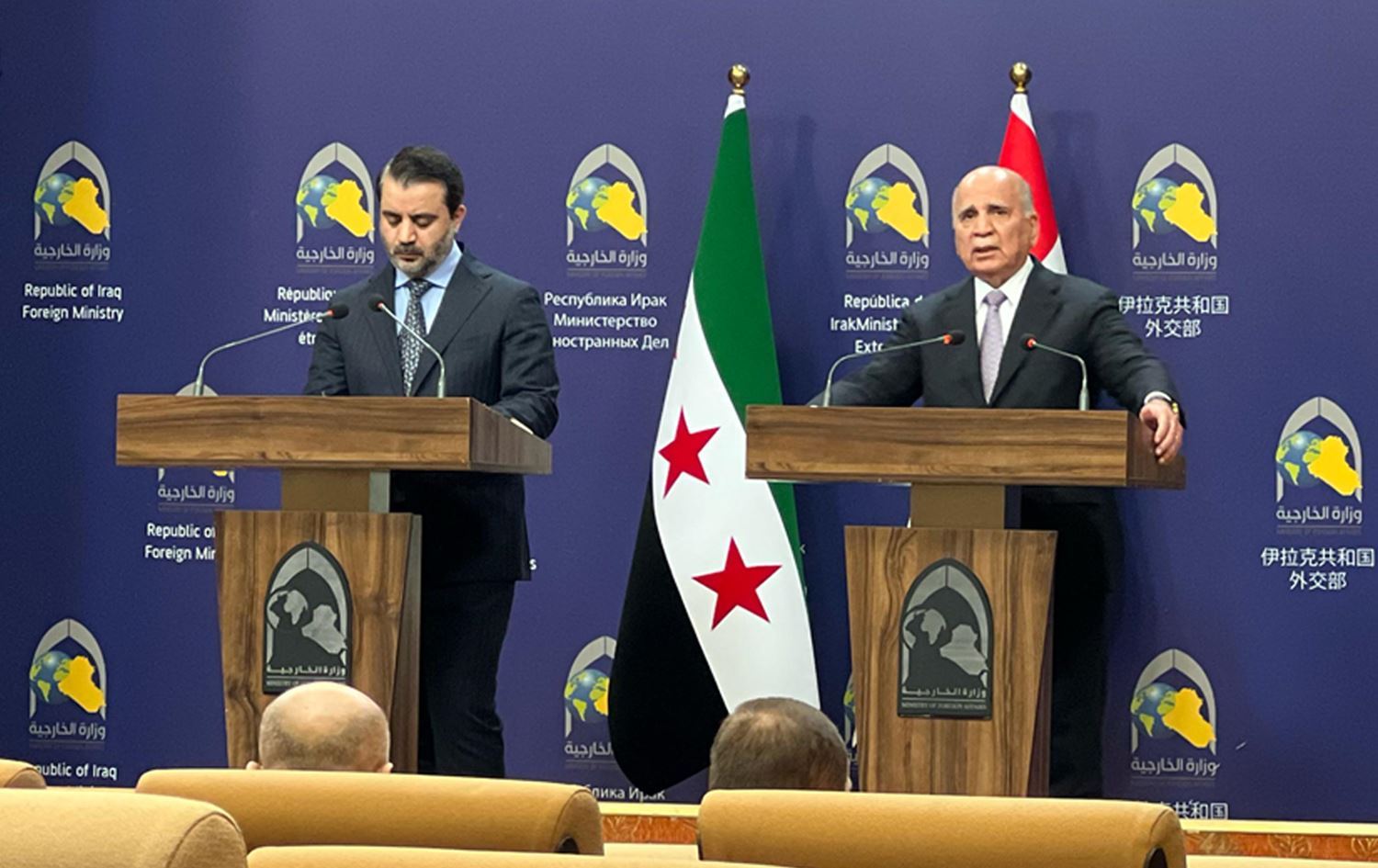 پەیامێکی فوئاد حوسێن گەیێندرایە ئەسعەد شەیبانی