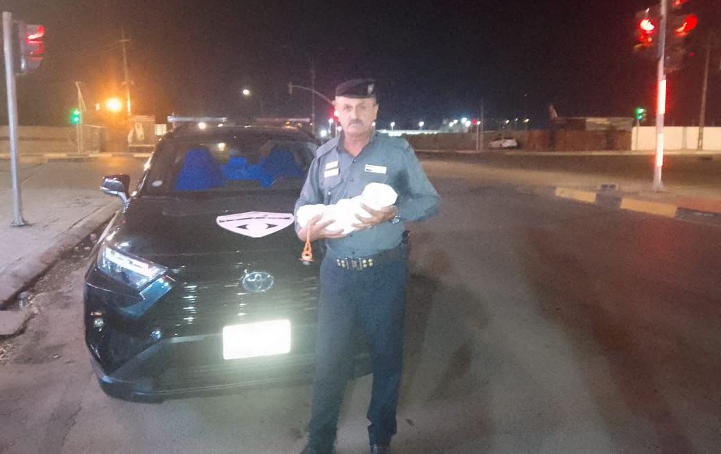 پۆلیسی کەرکووک ساوایەکی جێهێڵدراو هەڵدەگرێتەوە