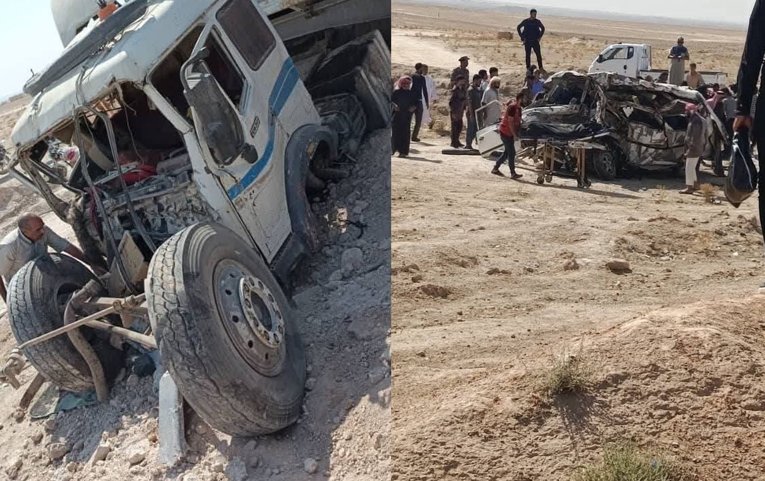 Haseke’de feci trafik kazası