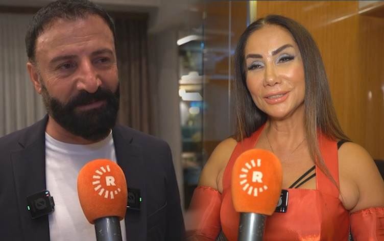 رۆژین و دەلیل دیلانار لە کۆنسێرتی گەڤەر قسە بۆ رووداو دەکەن