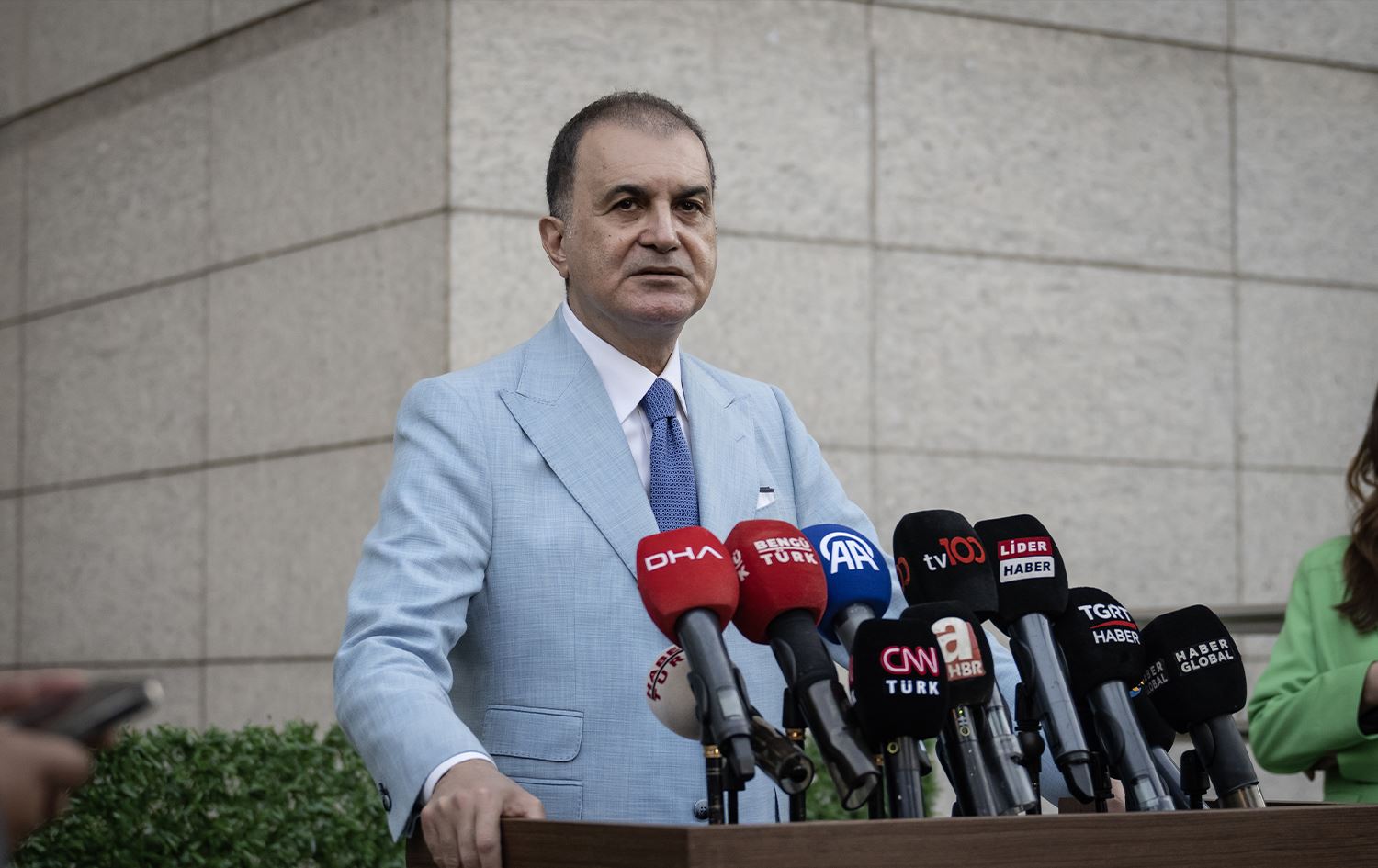 Berdevkê AK Partiyê Omer Çelîk / Wêne: AA