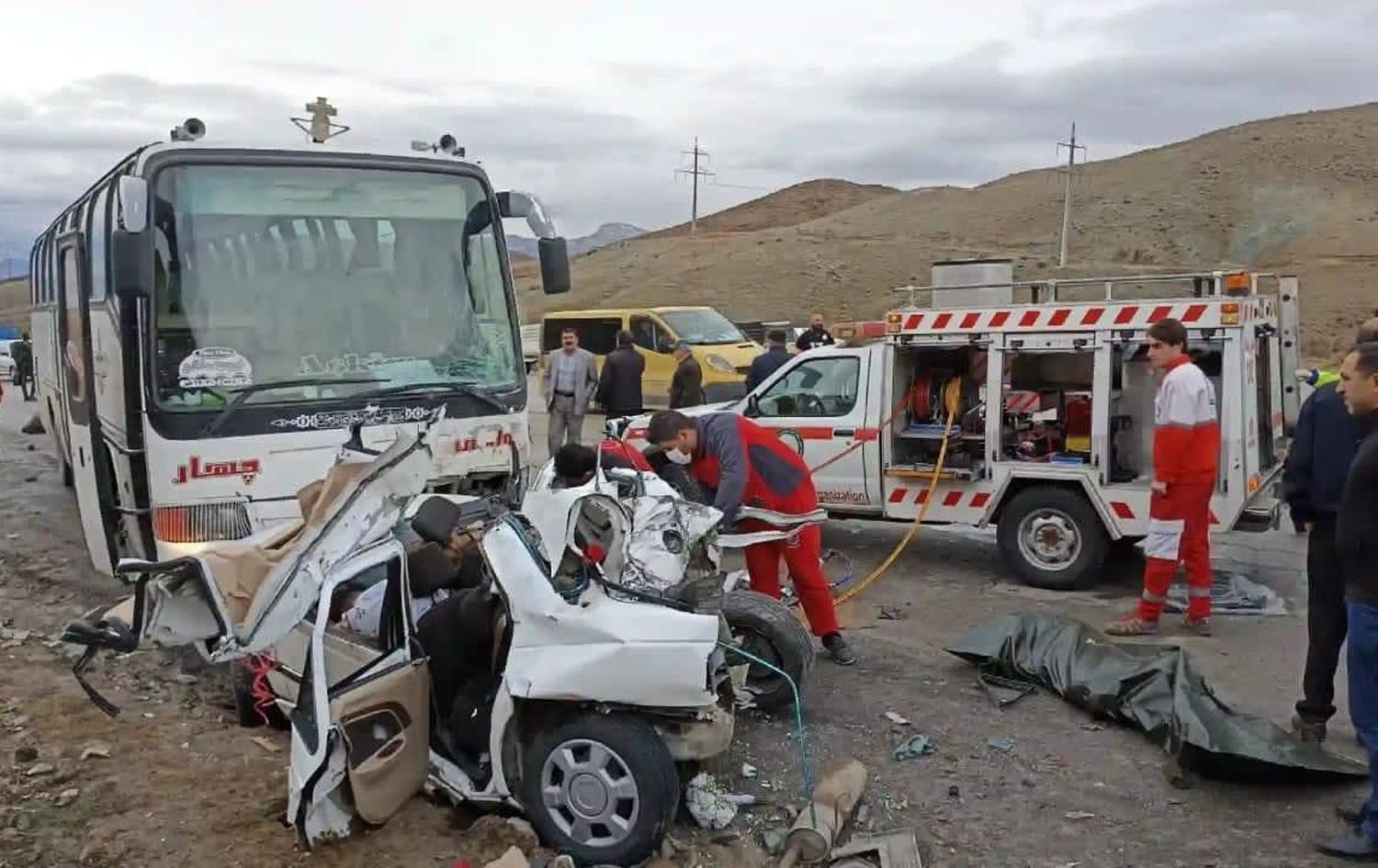 دادپزیشکیی ئێران: لە 5 ساڵدا زیاتر لە 91 هەزار کەس بە رووداوی هاتووچۆ گیانیان لەدەستداوە